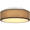 Taklampor Flush Mount Svart 38 cm Tyg E27 vidaXL 38 x 38 x 13.5 cm – miniatyr 10