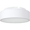 Taklampor Flush Mount Vit 38 cm Tyg E27 vidaXL 38 x 38 x 13.5 cm – miniatyr 2