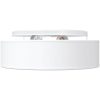 Taklampor Flush Mount Vit 38 cm Tyg E27 vidaXL 38 x 38 x 13.5 cm – miniatyr 5
