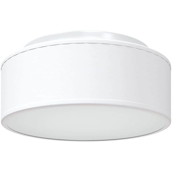 Taklampor Flush Mount Vita 30 cm Tyg E27 vidaXL 30 x 30 x 13,5 cm – bild 2