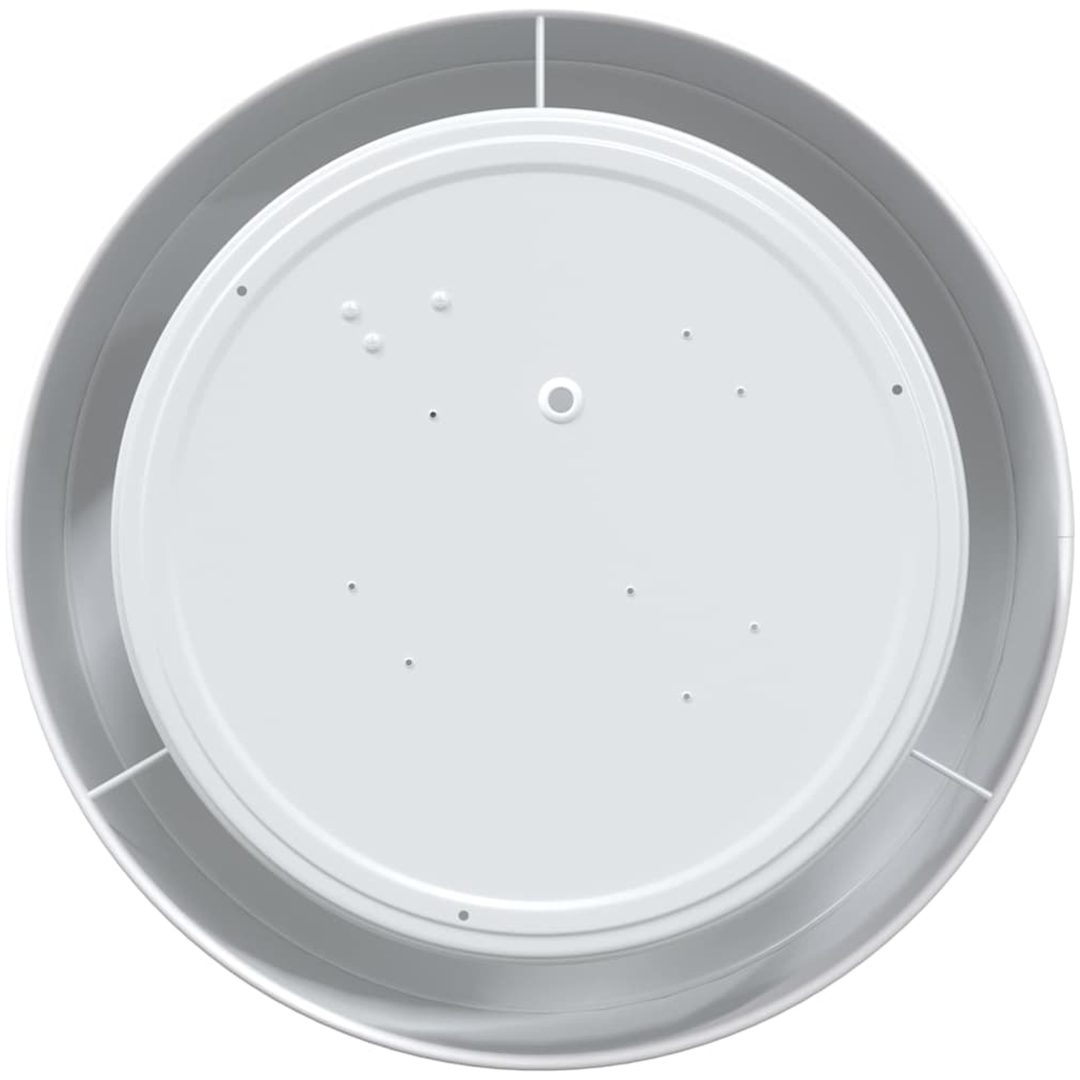 Taklampor Flush Mount Vita 30 cm Tyg E27 vidaXL 30 x 30 x 13,5 cm – bild 6