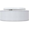 Taklampor Inbyggda Grå 30 cm Tyg E27 vidaXL 30 x 30 x 13.5 cm – miniatyr 5