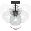 Taklampor med Justerbar Glaskupol Antracit E27 vidaXL 13 x 13 x 26 cm – miniatyr 10