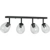 Taklampor med Justerbar Glaslampkåpa Anthracite E27 vidaXL 70 x 13 x 26 cm – miniatyr 2