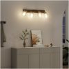 Taklampor med Justerbar Glaslampkåpa Anthracite E27 vidaXL 70 x 13 x 26 cm – miniatyr 3