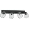 Taklampor med Justerbar Glaslampkåpa Anthracite E27 vidaXL 70 x 13 x 26 cm – miniatyr 4