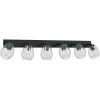 Taklampor med justerbar glaslampskärm i anthracite E27 vidaXL 110.5 x 13 x 26 cm – miniatyr 4