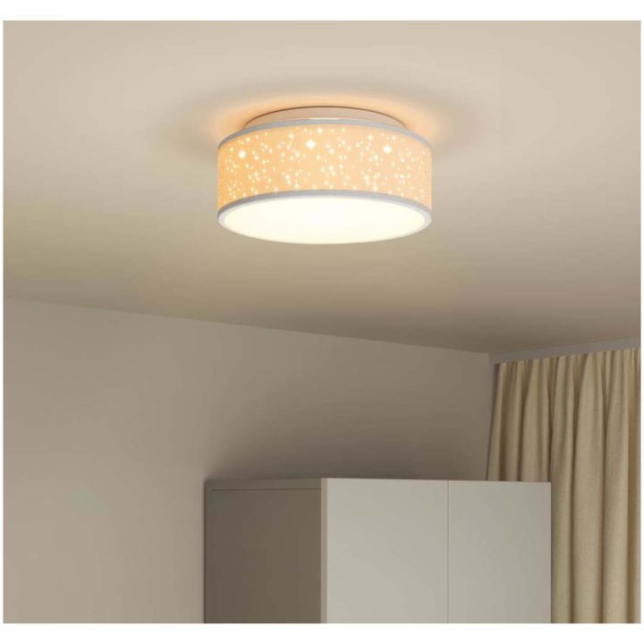 Taklampor med Stjärnformad Lampskärm Grå 30 cm E27 vidaXL Standard – bild 4