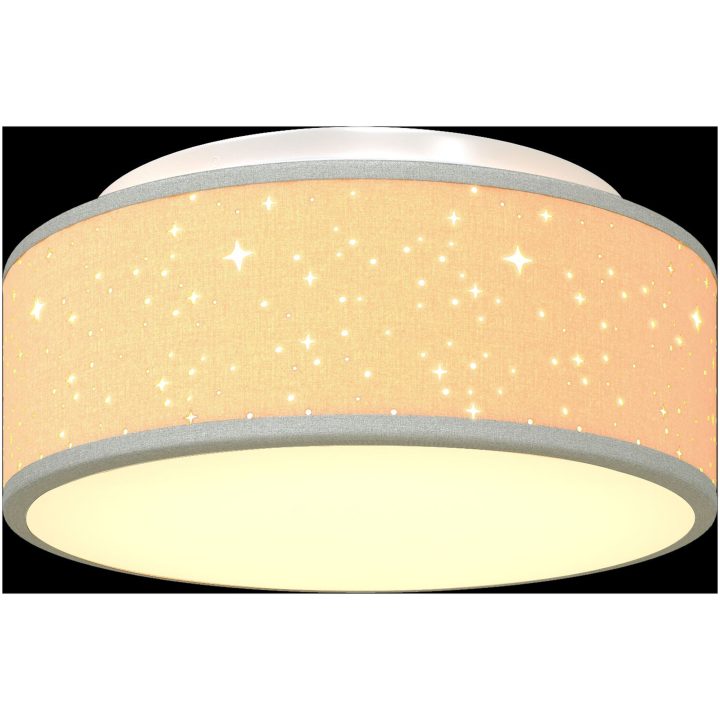 Taklampor med Stjärnformad Lampskärm Grå 30 cm E27 vidaXL Standard – bild 9