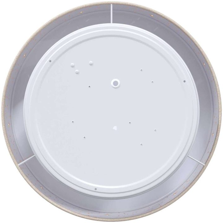 Taklampor med stjärnformad lampskärm taupe 30 cm tyg E27 vidaXL 30 x 30 x 13.5 cm – bild 6