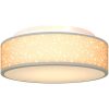 Taklampor med stjärnig lampskärm Grå 38 cm Tyg E27 vidaXL 38 x 38 x 13.5 cm – miniatyr 10