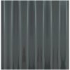 Takplåt 12 st pulverlackerat stål antracit vidaXL 60 x 36 cm – miniatyr 6