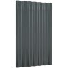 Takplåt 36 st pulverlackerat stål antracit vidaXL 60 x 36 cm – miniatyr 3