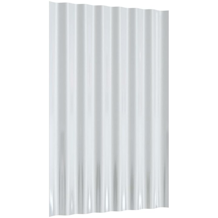 Takplåt 36 st pulverlackerat stål grön vidaXL 60 x 36 cm – bild 5
