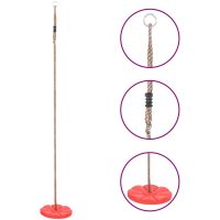 Tallriksgunga 200 cm röd vidaXL