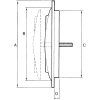 Tallriksventil 280 TALLRIKSVENTIL 280 150 MM – miniatyr 2