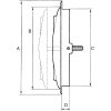 Tallriksventil 285 TALLRIKSVENTIL 285 100X100 MM – miniatyr 2