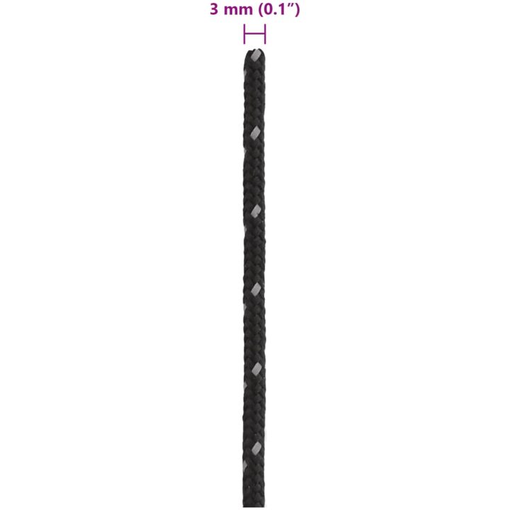 Tältlina med reflekterande remsor och fästen 50 m vidaXL 3 MM – bild 6
