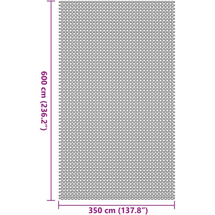 Tältmatta Antracit 3,5x6 m vidaXL 6 x 3.5 m – bild 7