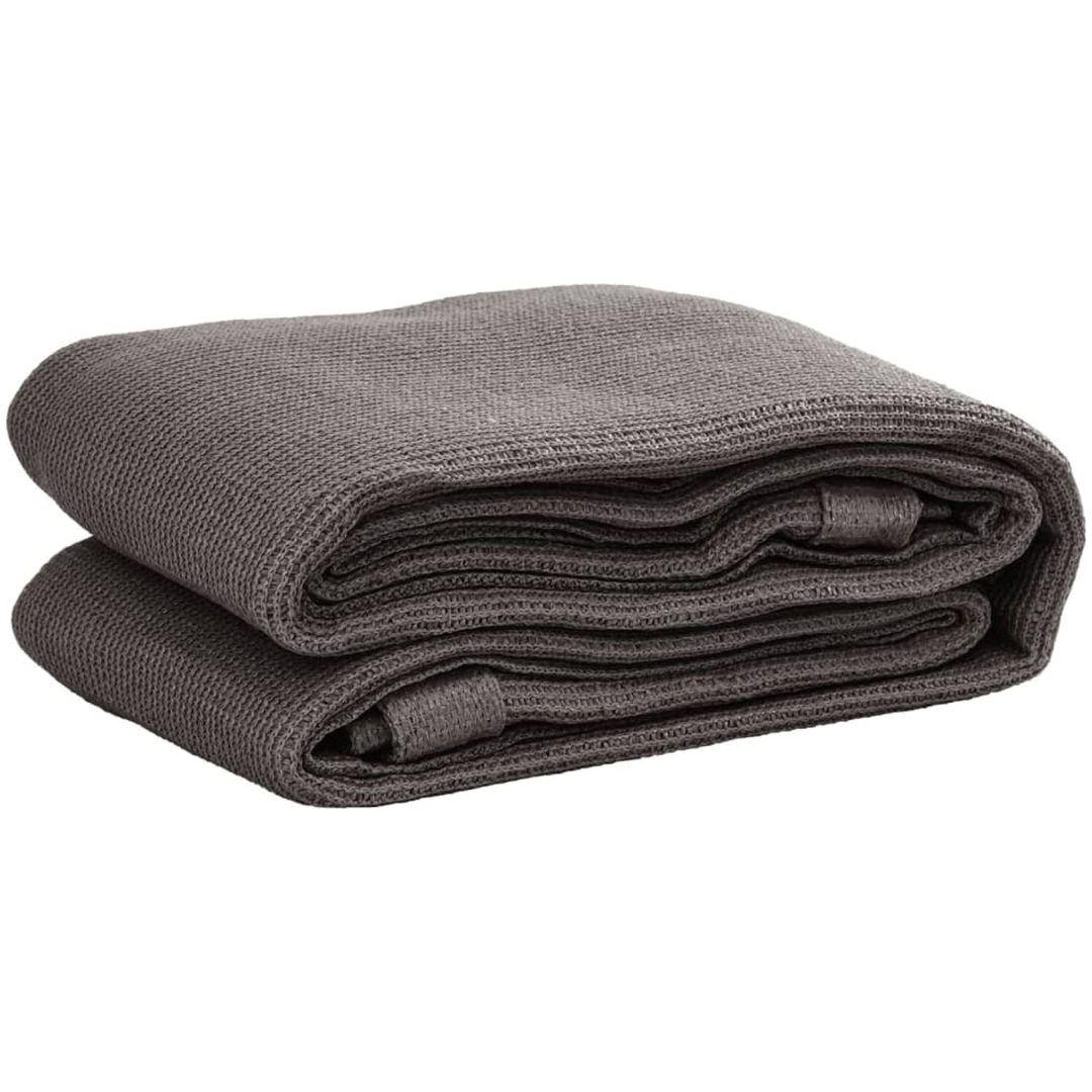 Tältmatta antracit HDPE vidaXL 250 x 250 cm – bild 2