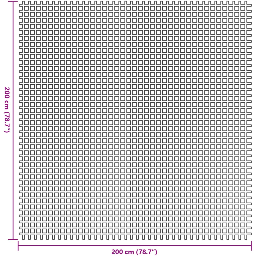 Tältmatta antracit vidaXL 2 x 2 m – bild 7