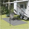 Tältmatta antracit vidaXL 2 x 2 m – miniatyr 1