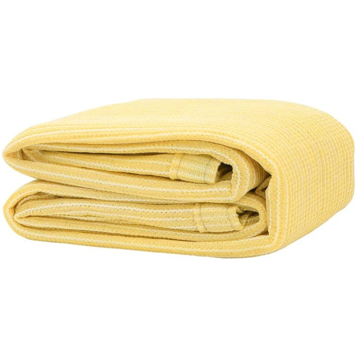 Tältmatta beige HDPE vidaXL 250 x 250 cm – bild 2