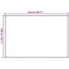 Tältmatta HDPE grön vidaXL 250 x 200 cm – miniatyr 8