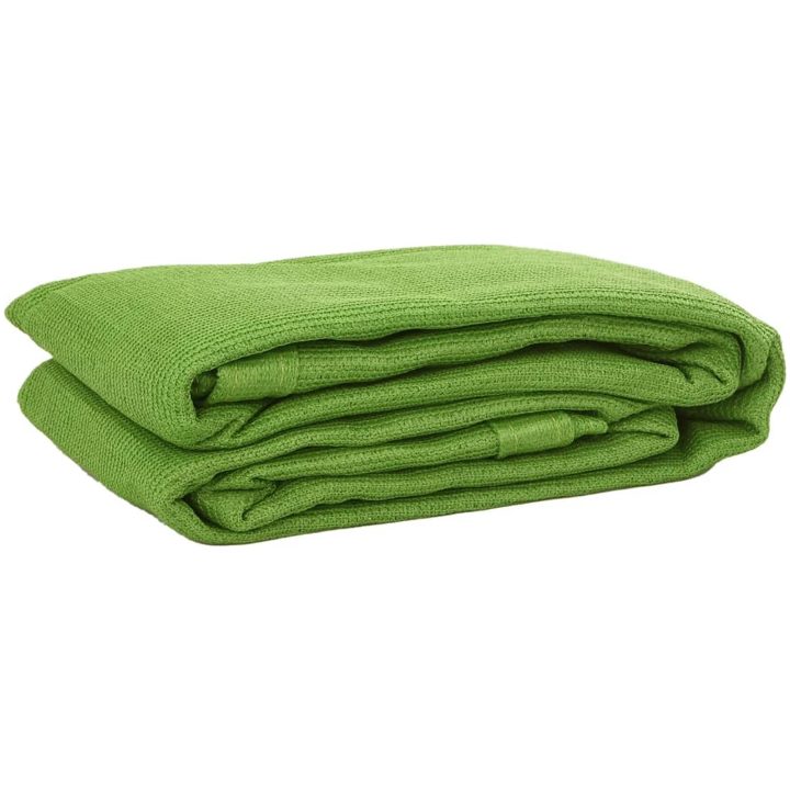 Tältmatta ljusgrön HDPE vidaXL 200 x 200 cm – bild 2