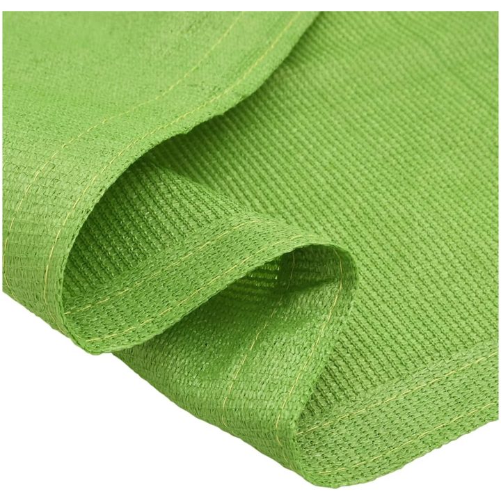 Tältmatta ljusgrön HDPE vidaXL 200 x 200 cm – bild 6