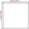 Tältmatta ljusgrön HDPE vidaXL 200 x 200 cm – miniatyr 8
