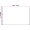 Tältmatta ljusgrön HDPE vidaXL 250 x 200 cm – miniatyr 8