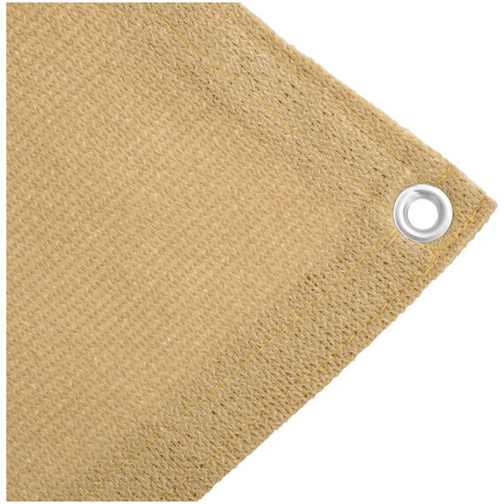 Tältmatta sandfärgat HDPE vidaXL 250 x 300 cm – bild 4