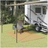 Tältmatta sandfärgat HDPE vidaXL 250 x 300 cm – miniatyr 1