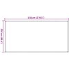 Tältmatta sandfärgat HDPE vidaXL 250 x 550 cm – miniatyr 8