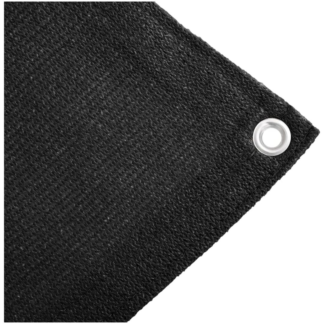 Tältmatta svart HDPE vidaXL 400 x 400 cm – bild 4