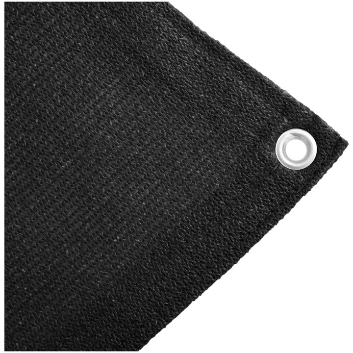 Tältmatta svart HDPE vidaXL 400 x 400 cm – bild 4