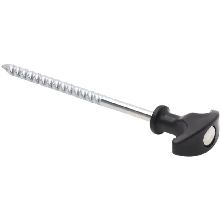 Tältpinnar 12 st 7 mm galvaniserat stål vidaXL 17 cm – bild 4