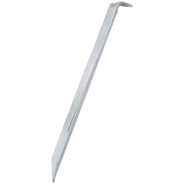 Tältpinnar 24 st 20 mm galvaniserat stål vidaXL 22 cm – bild 2