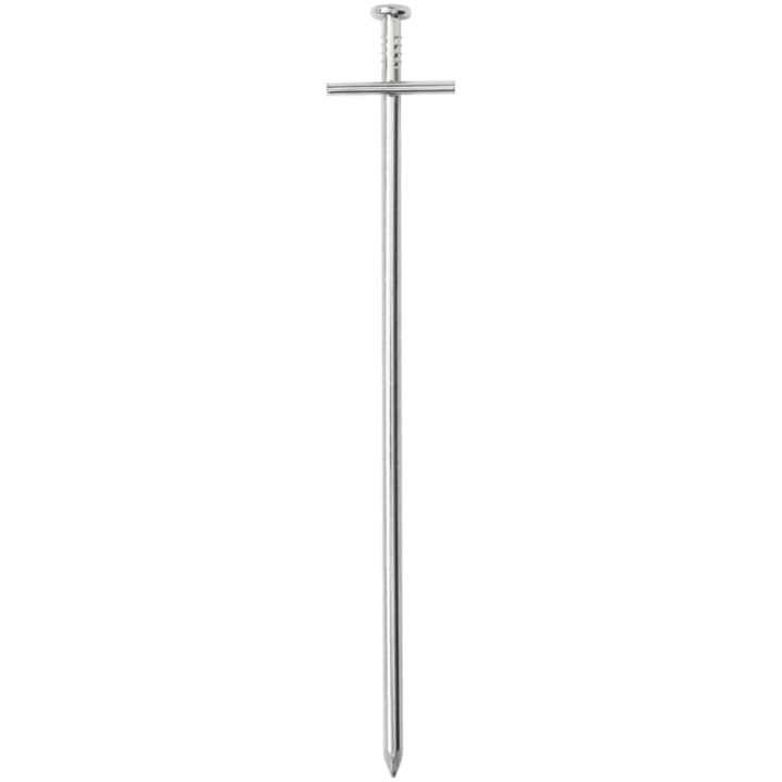 Tältpinnar 24 st 6 mm galvaniserat stål vidaXL 23 CM – bild 3