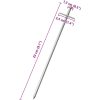 Tältpinnar 24 st 6 mm galvaniserat stål vidaXL 23 CM – miniatyr 5
