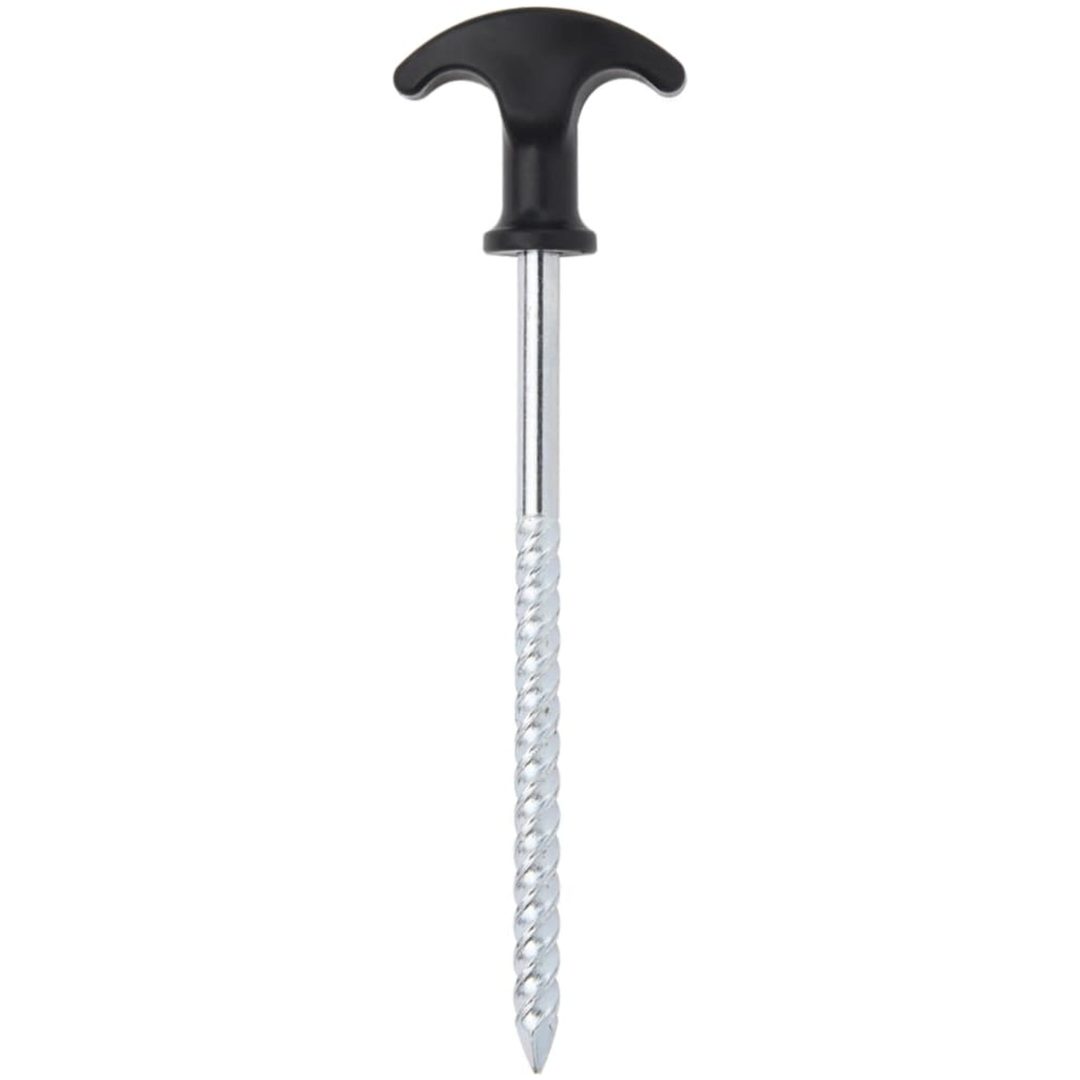 Tältpinnar 24 st 7 mm galvaniserat stål vidaXL 17 cm – bild 3