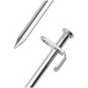 Tältpinnar 24 st 8 mm galvaniserat stål vidaXL 19.5 cm – miniatyr 4
