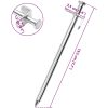 Tältpinnar 24 st 8 mm galvaniserat stål vidaXL 19.5 cm – miniatyr 6