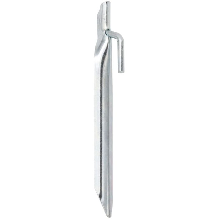 Tältpinnar 24 st V-formade 20 mm galvaniserat stål vidaXL 17 cm – bild 2