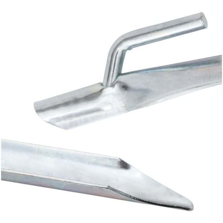 Tältpinnar 24 st V-formade 20 mm galvaniserat stål vidaXL 17 cm – bild 5