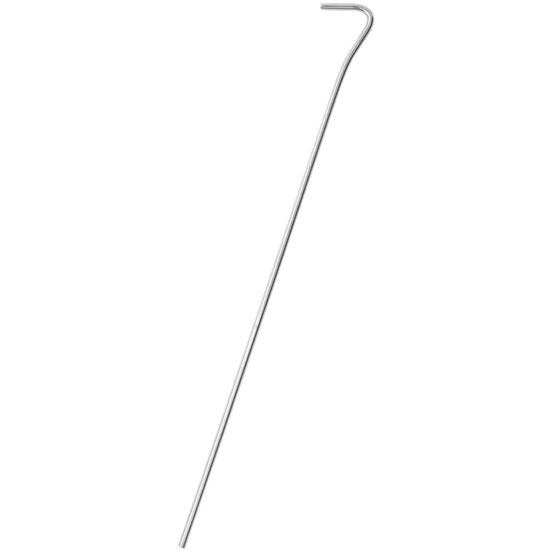 Tältpinnar 25 st 30 cm galvaniserat stål vidaXL 4 mm – bild 2