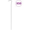 Tältpinnar 50 st 23 cm galvaniserat stål vidaXL 3 MM – miniatyr 1