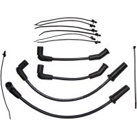 Tändkabel 8.8 Mm Svart DRAG SPECIALTIES