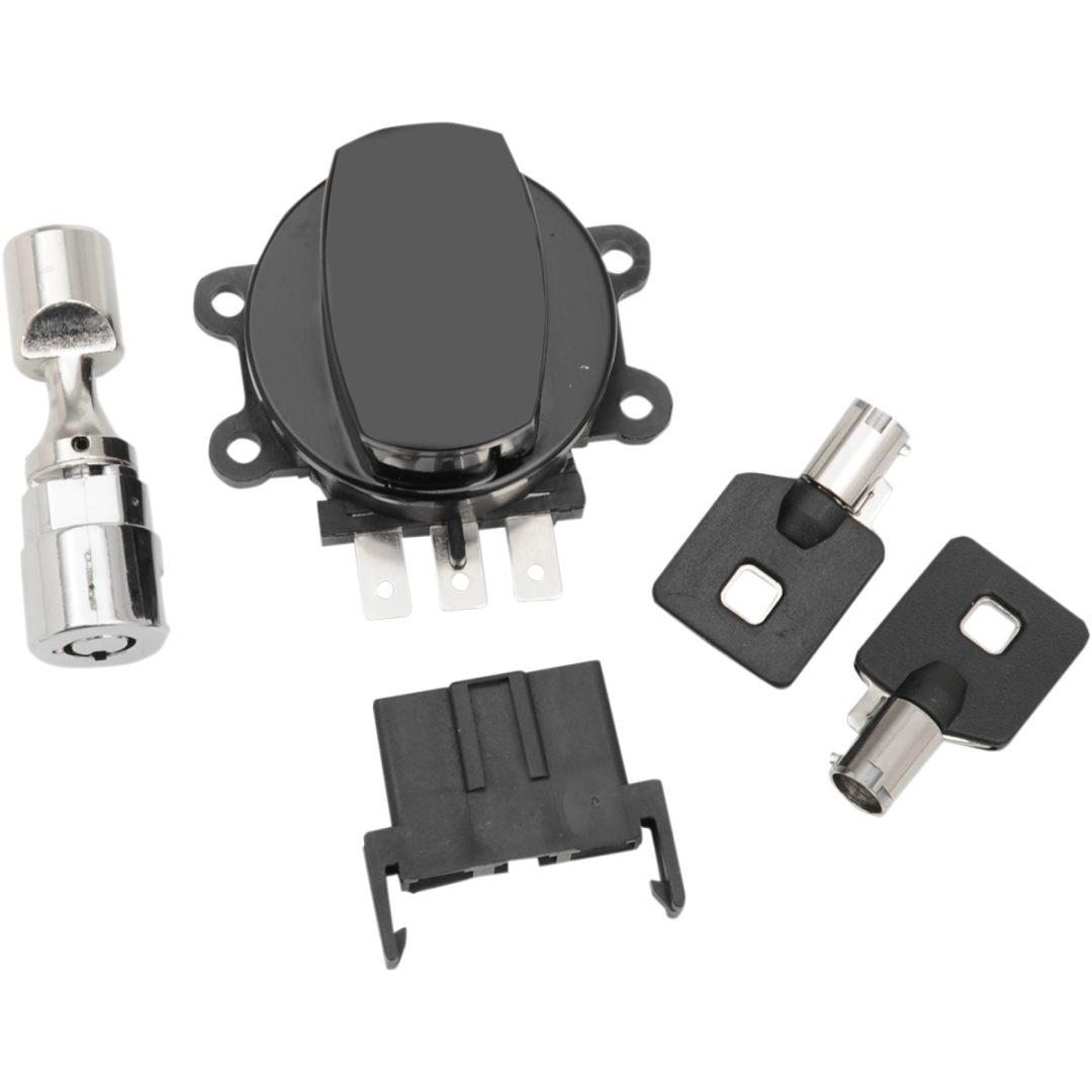 Tändningslås DRAG SPECIALTIES SWITCH BLK W/FRK LK 96-10 – bild 2